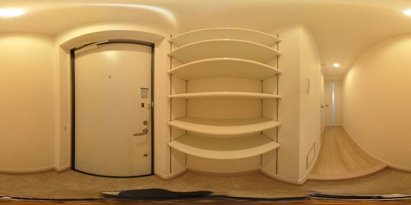 パノラマ画像玄関