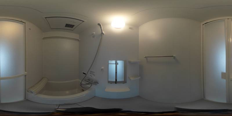 パノラマ画像バスルーム