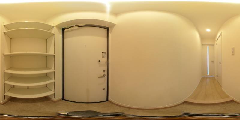 パノラマ画像玄関