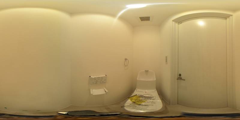 パノラマ画像トイレ