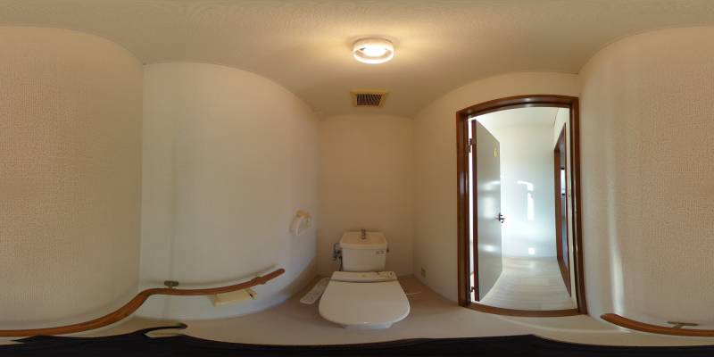 パノラマ画像トイレ