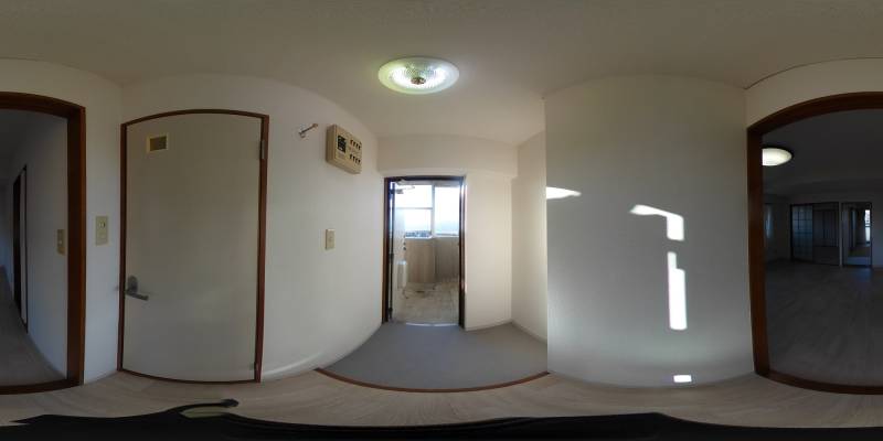 パノラマ画像玄関