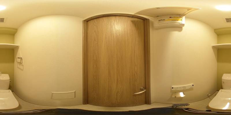 パノラマ画像トイレ