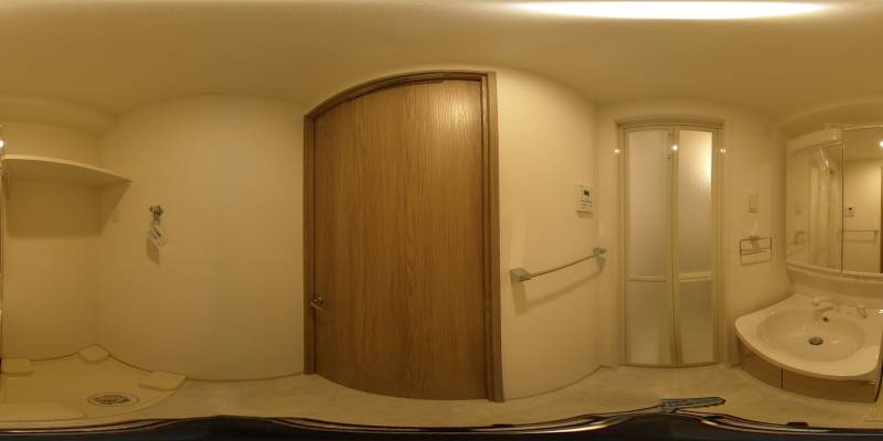 パノラマ画像洗面所