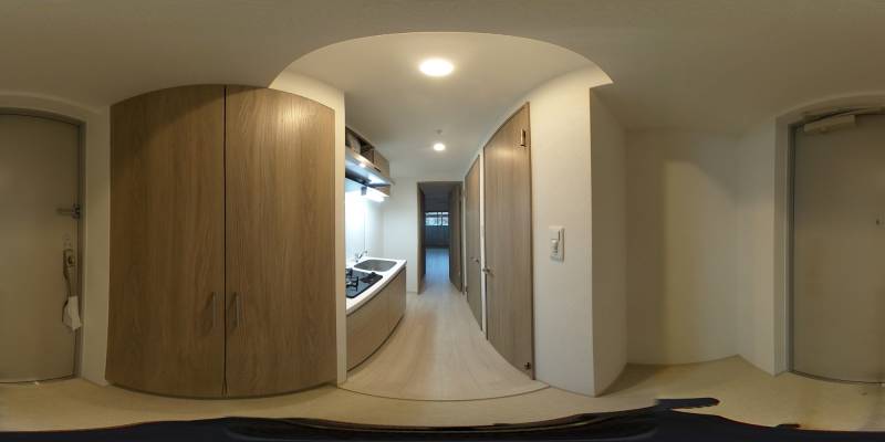 パノラマ画像玄関