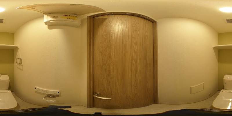 パノラマ画像トイレ