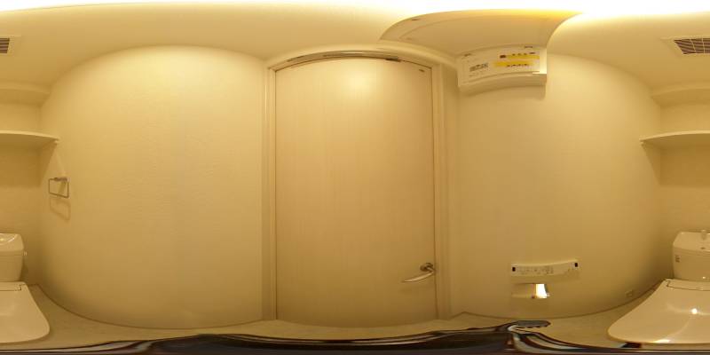 パノラマ画像トイレ