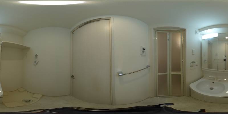 パノラマ画像洗面所