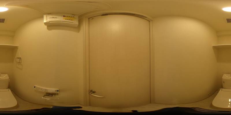 パノラマ画像トイレ