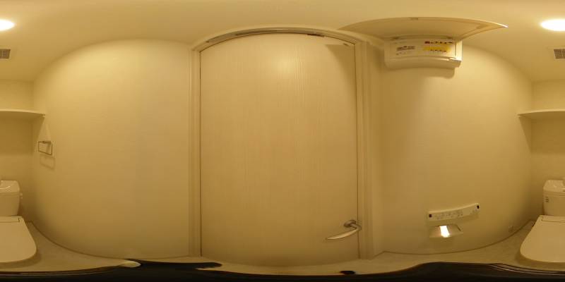 パノラマ画像トイレ