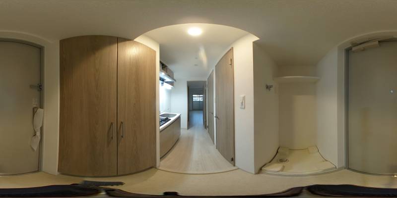 パノラマ画像玄関