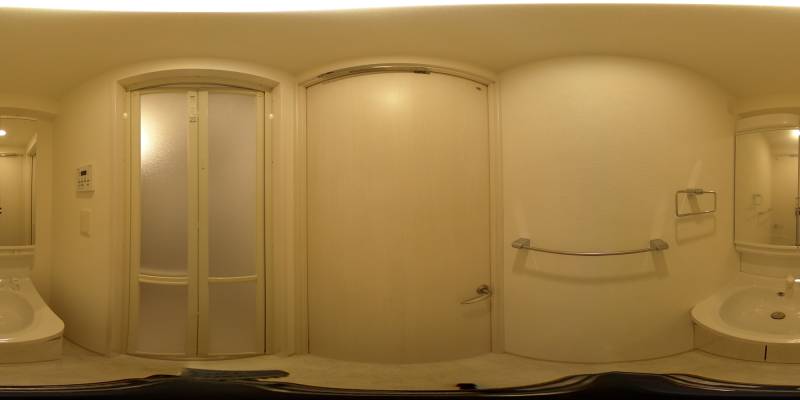 パノラマ画像洗面所