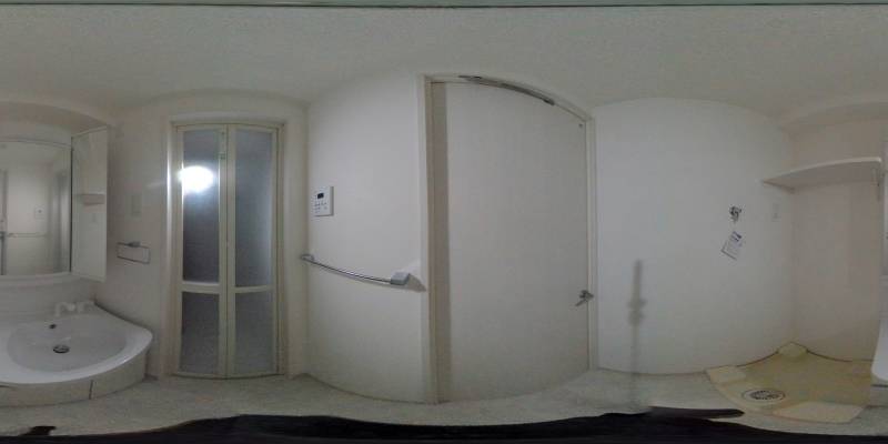 パノラマ画像洗面所