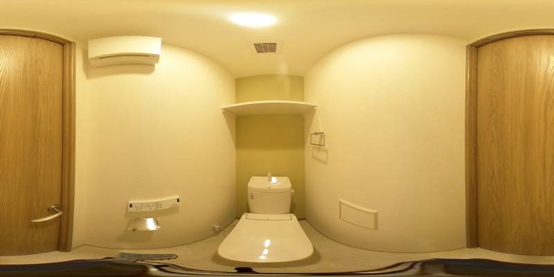 パノラマ画像トイレ