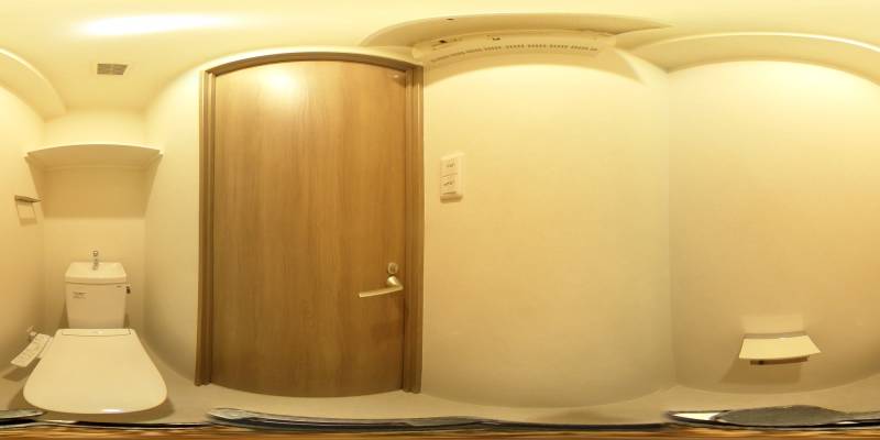 パノラマ画像トイレ