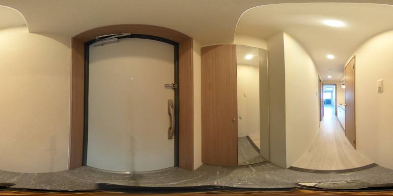 パノラマ画像玄関