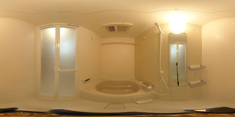 パノラマ画像バスルーム