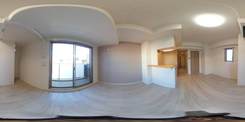 パノラマ画像洋室