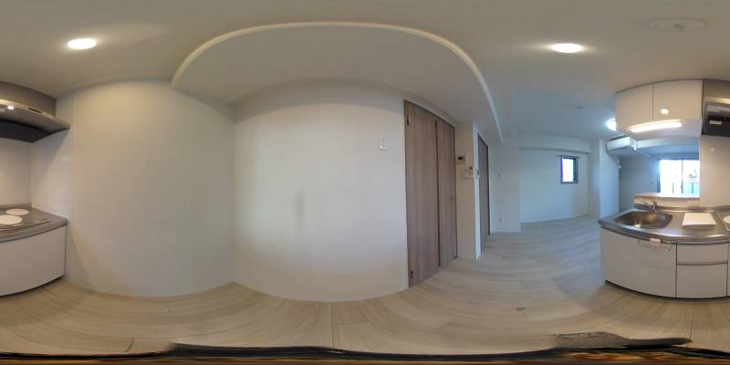 パノラマ画像キッチン