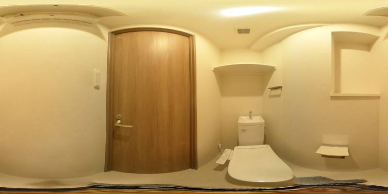 パノラマ画像トイレ