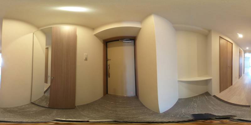 パノラマ画像玄関