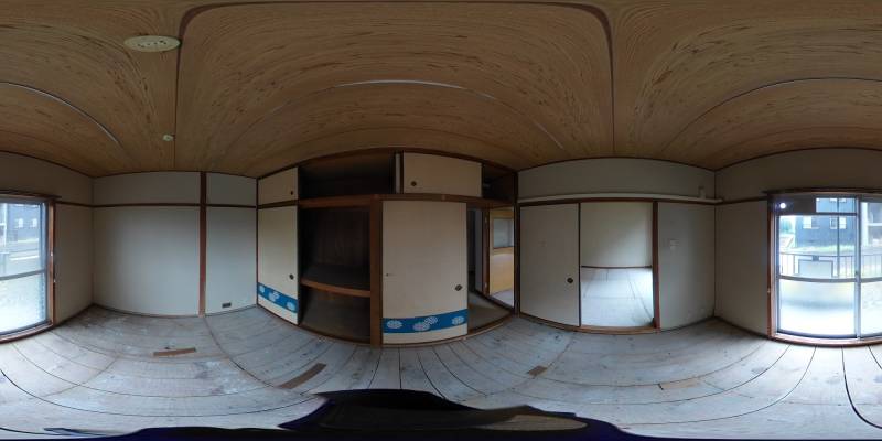 パノラマ画像洋室