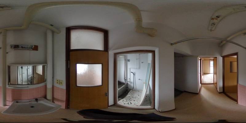 パノラマ画像洗面所