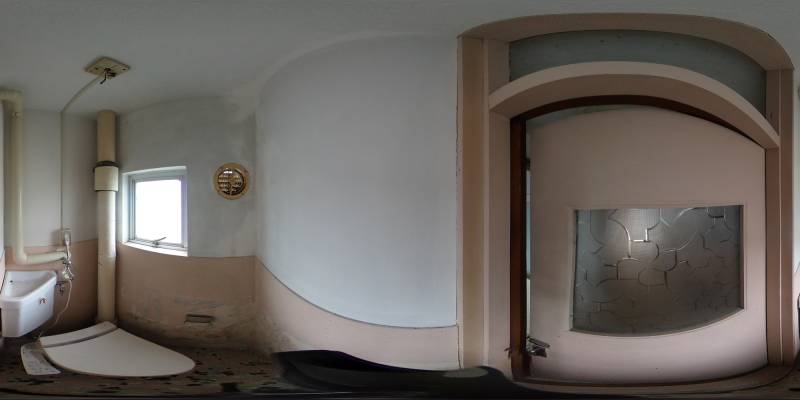 パノラマ画像トイレ