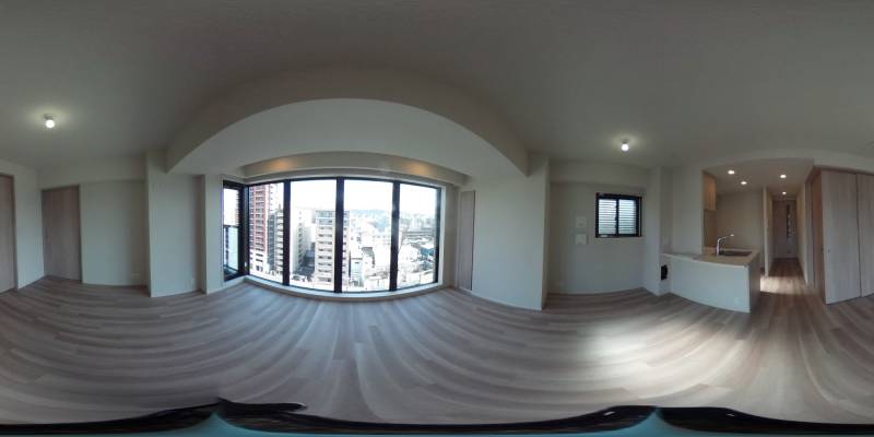 パノラマ画像リビング