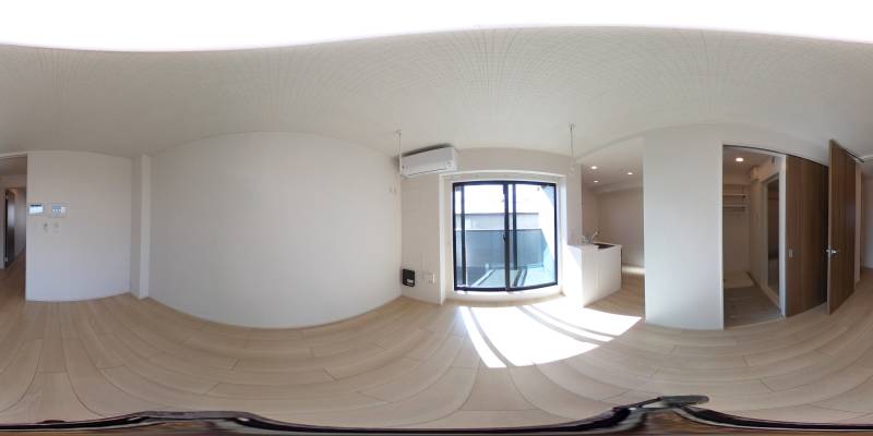 パノラマ画像リビング