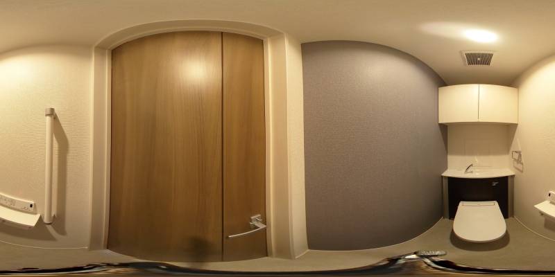 パノラマ画像トイレ