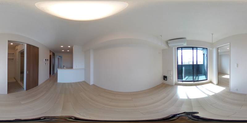 パノラマ画像リビング