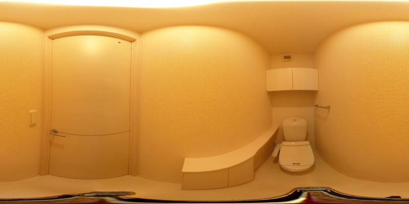 パノラマ画像トイレ