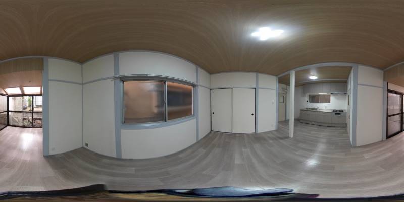 パノラマ画像洋室