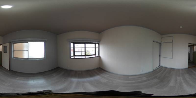 パノラマ画像洋室