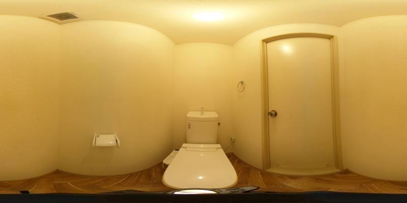 パノラマ画像トイレ