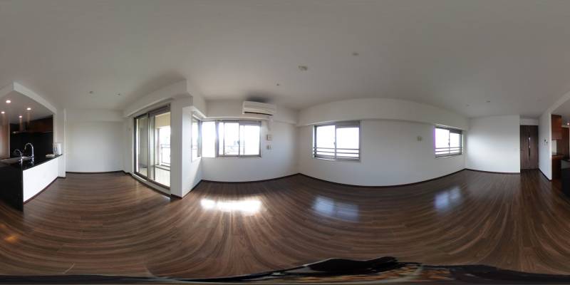 パノラマ画像リビング