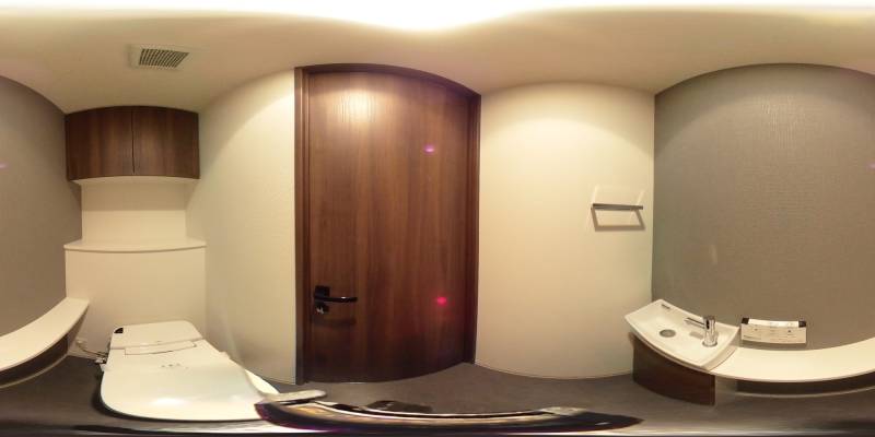 パノラマ画像トイレ