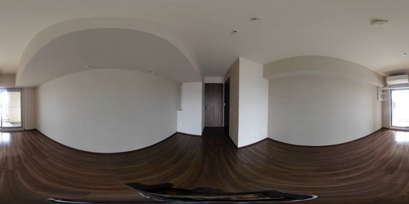 パノラマ画像洋室