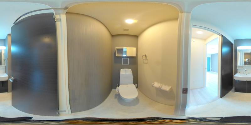 パノラマ画像トイレ