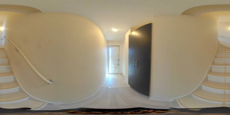 パノラマ画像玄関