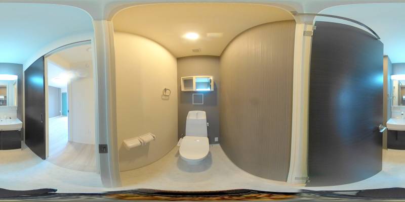 パノラマ画像トイレ