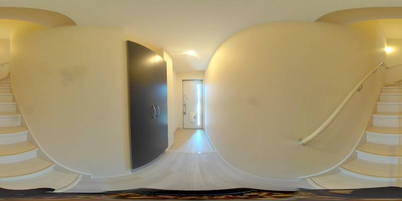 パノラマ画像玄関