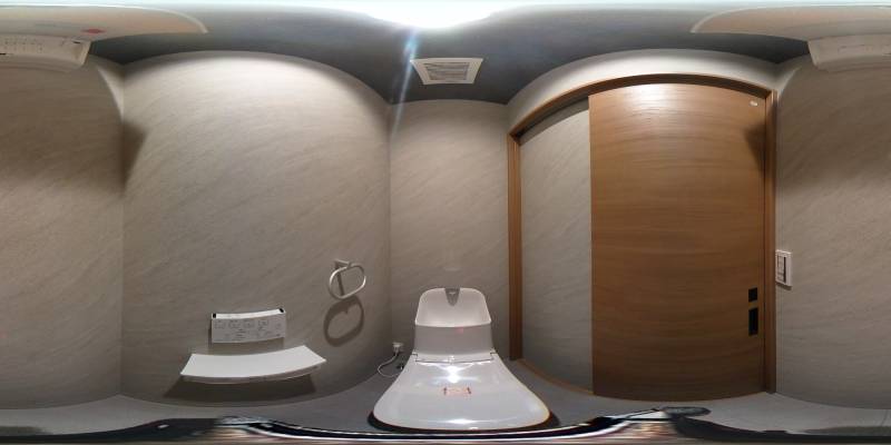 パノラマ画像トイレ