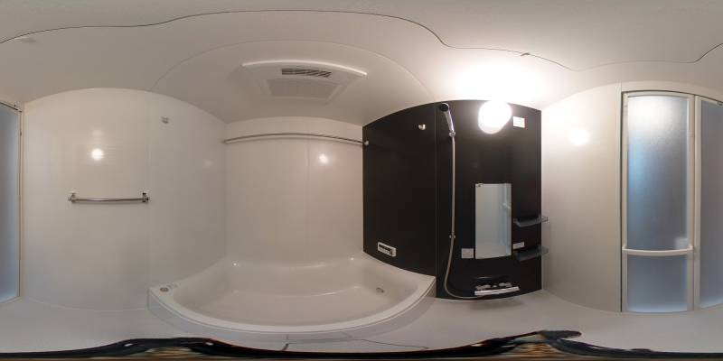 パノラマ画像バスルーム