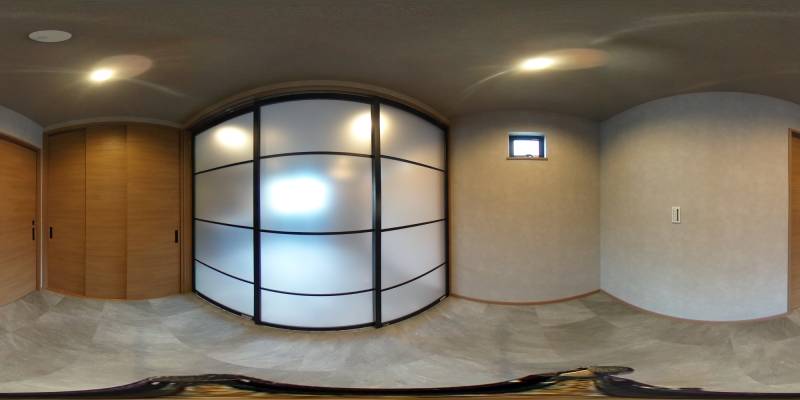 パノラマ画像洋室