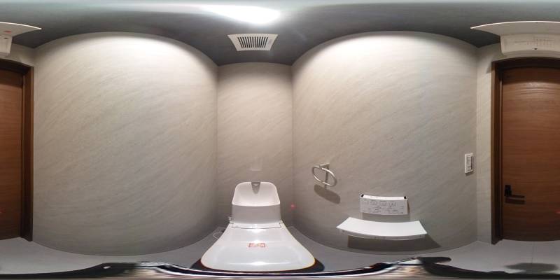 パノラマ画像トイレ