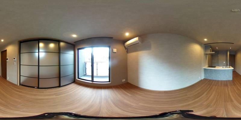 パノラマ画像リビング