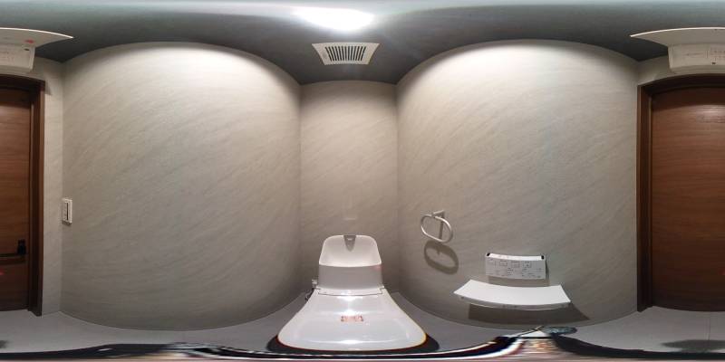 パノラマ画像トイレ