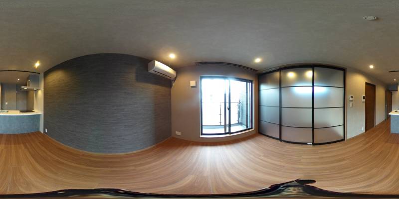 パノラマ画像リビング